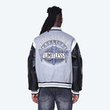 Smoke Rise - LUXE Legacy Wool Varsity Jacket | Heather Grey
