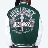 Smoke Rise - LUXE Legacy Wool Varsity Jacket | Hunter
