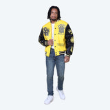 Smoke Rise - Legacy PU Varsity Jacket | Dandelion