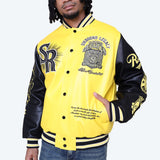 Smoke Rise - Legacy PU Varsity Jacket | Dandelion