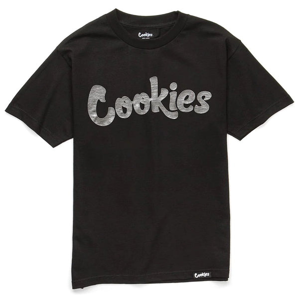 Cookies - Original Mint Tee | Black/Silver