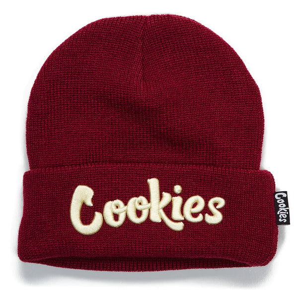 Cookies - Original Mint Beanie | Burgundy/Cream