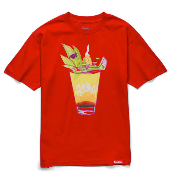 Cookies infused Tequila Sunrise SS | Red