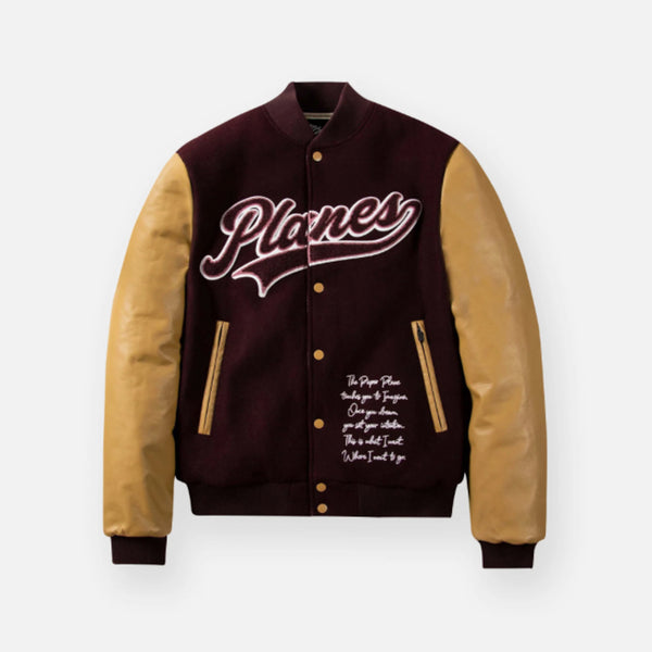 Varsity Jacket | Burgundy