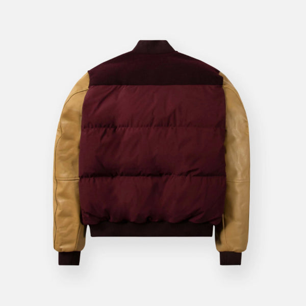 Varsity Jacket | Burgundy