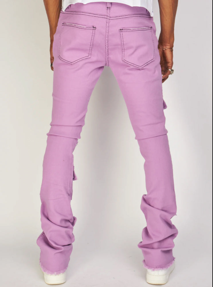 Marcel 552 Stacked | Purple Twill