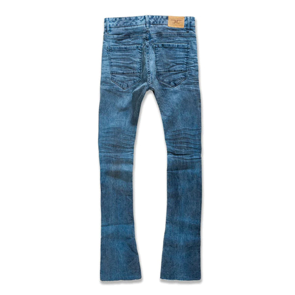 Jordan craig Martin Stacked Full Bloom Denim | Ocean Indigo