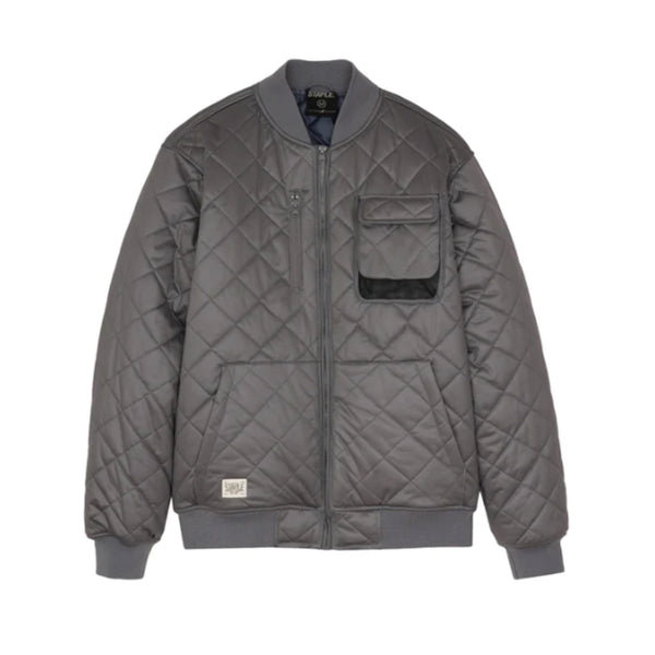 Ironside Quilted Jacket | Charcoal