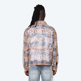 Smoke Rise - Grandeur Plaid L/S Woven Tee | Apatite