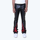 Smoke Rise - Chaos PU Pants | Red