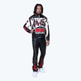 Smoke Rise - Chaos PU Pants | Red