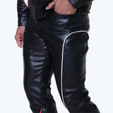 Smoke Rise - Chaos PU Pants | Red