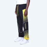 Smoke Rise - Republic Colorblock Windbreaker Pant | Yellow