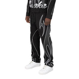 Smoke Rise - Gear Shift Windbreaker Joggers | Black