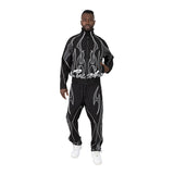 Smoke Rise - Gear Shift Windbreaker Joggers | Black