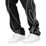 Smoke Rise - Gear Shift Windbreaker Joggers | Black