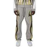 Smoke Rise - Gear Shift Windbreaker Joggers | Lightgrey
