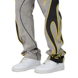 Smoke Rise - Gear Shift Windbreaker Joggers | Lightgrey