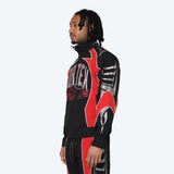 Smoke Rise - Vortex Windbreaker Jacket | Black