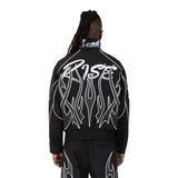 Smoke Rise - Gear Shift Windbreaker Jacket | Black