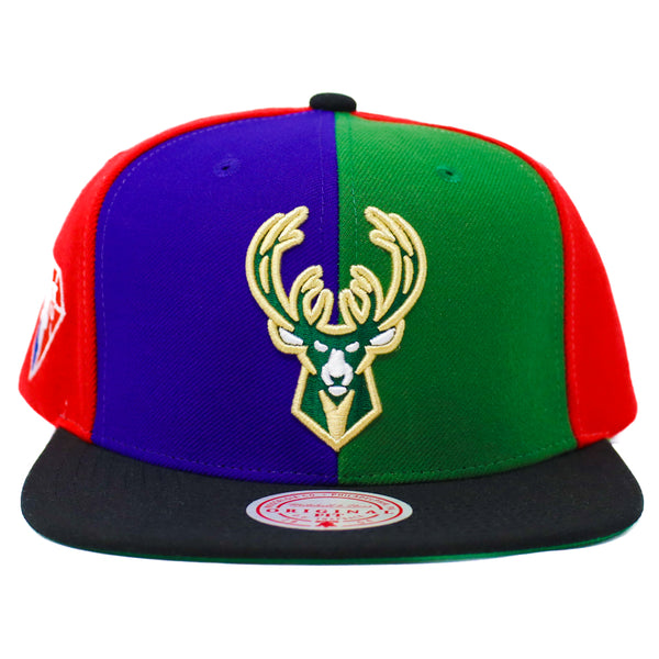 NBA Team Era Pinwheel Snapback Bucks | Green - Black