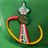 NBA Dead Remix Headstock Snapback HWC Supersonics | Green