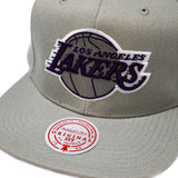 NBA 75th Silver Snapback Lakers | Grey - Purple