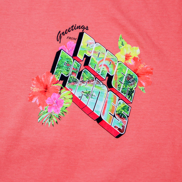 Flowers T-Shirt | Salmon