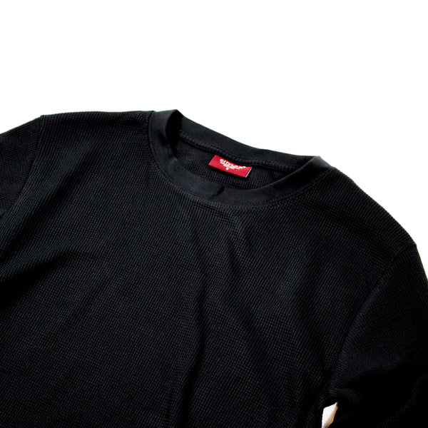 City Lab - Fitted Thermal Crew Neck Shirt | Black