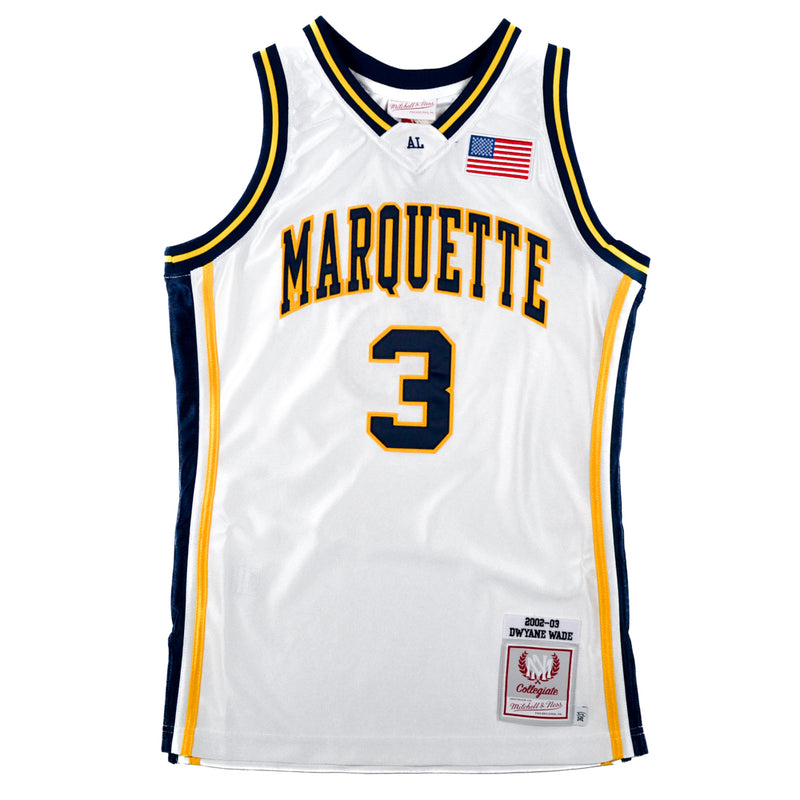 NCAA White Jersey Marquette University – SilverstarClothingStore