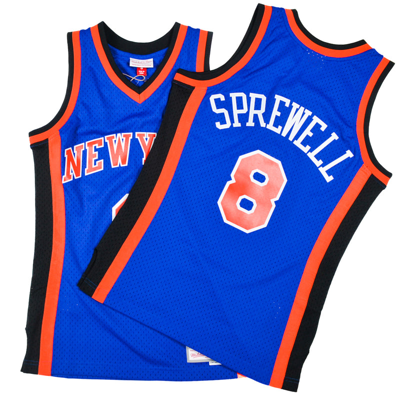 Mitchell & Ness New York Knicks Latrell Sprewell '98-99 Road
