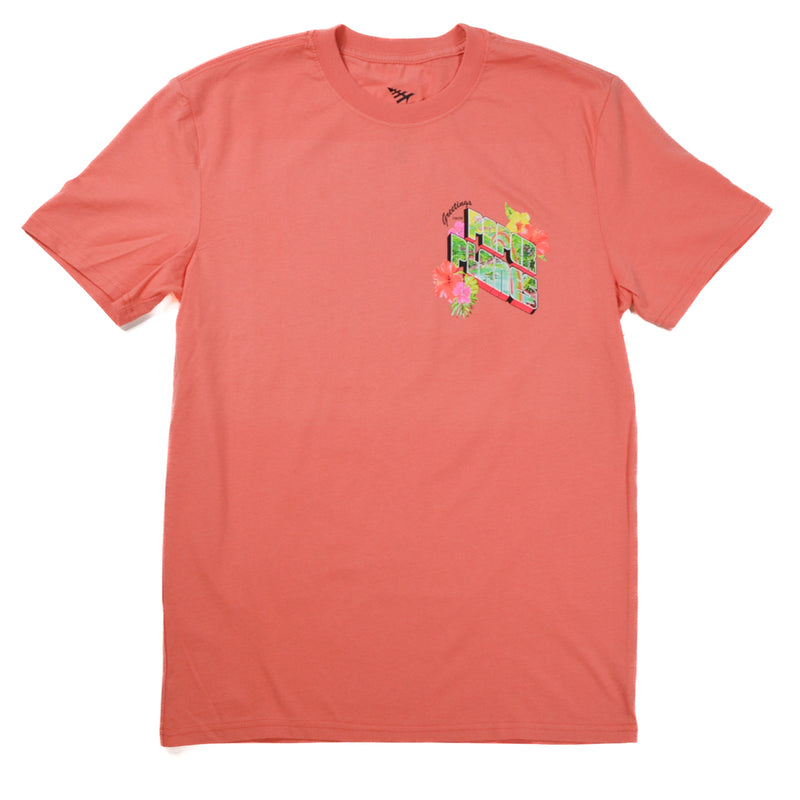 Flowers T-Shirt | Salmon