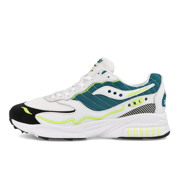 Saucony - 3D Grid Hurricane | White - Green